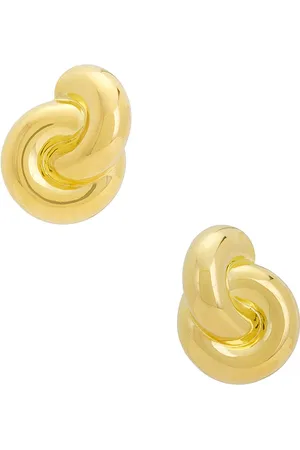 mega Pendientes jumbo en color oro metálico talla all en - Metallic Gold. Talla all.