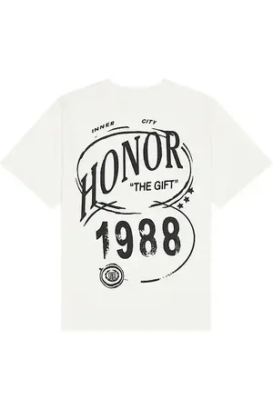 HONOR THE GIFT Camiseta 1988 en color crema talla L en - Cream. Talla L (también en M).