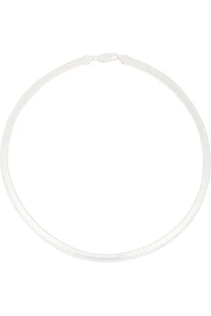 mega Collar o en color plateado metálico talla all en - Metallic Silver. Talla all.