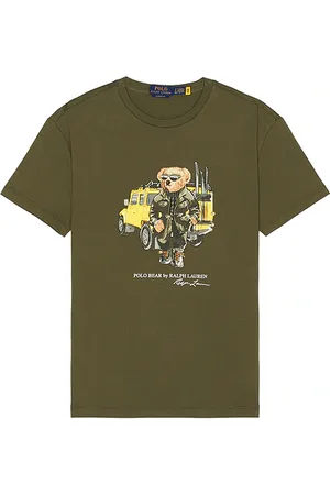 Ralph Lauren Camiseta polo bear en color verde oliva talla M en - Olive. Talla M (también en S).