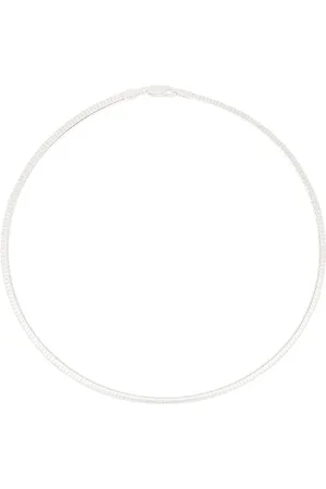 mega Collar o en color plateado metálico talla all en - Metallic Silver. Talla all.