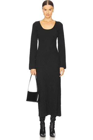 NAADAM Vestido largo con cable en color gris talla L en - Grey. Talla L (también en M, S, XL, XS).