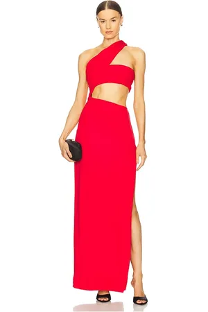 NBD Vestido largo irelina en color talla L en - Red. Talla L (también en M, S, XL, XS, XXS).