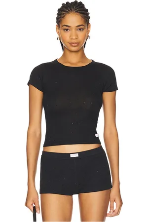 Alexander Wang Camiseta en color talla L en - Black. Talla L (también en M, S, XL, XS).