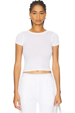 Alexander Wang Camiseta en color talla L en - White. Talla L (también en M, S, XL, XS).