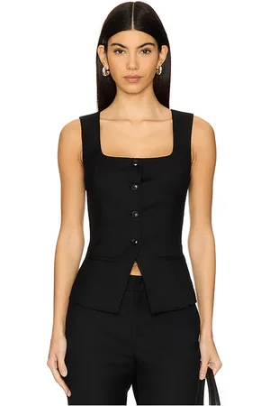 Nialaya Top chaleco en color talla L en - Black. Talla L (también en XS).