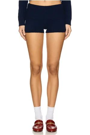 Frankies Bikinis Short de punto con nubes estelle en color azul talla M en - Blue. Talla M (también en XS).