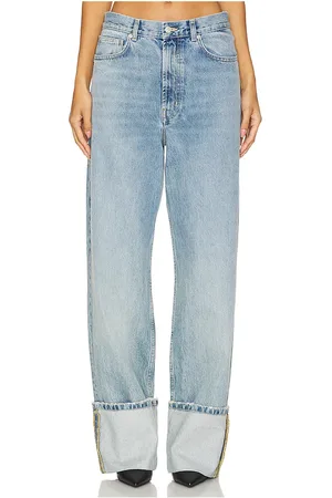 Moschino Jeans con dobladillo en color azul talla 25 en - Blue. Talla 25 (también en 26).