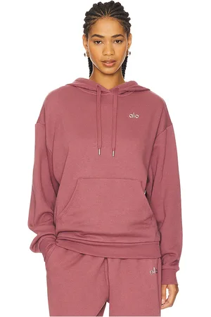 alo Sudadera accolade en color mauve talla L en - Mauve. Talla L (también en M, XS).
