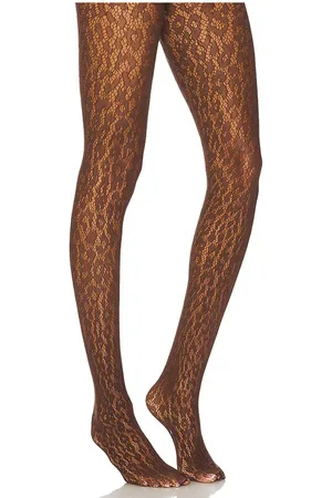 Wolford Medias leo en color marrón talla L en - Brown. Talla L (también en M, S, XS).