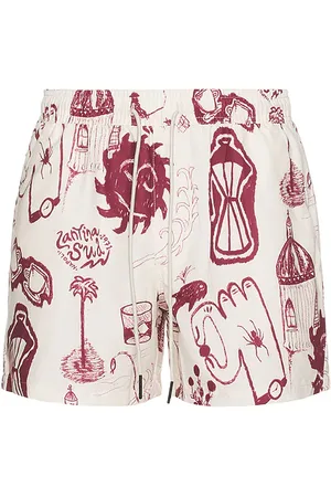 Oas Cantina swim shorts en color talla L en - White. Talla L (también en M, S, XL/1X).