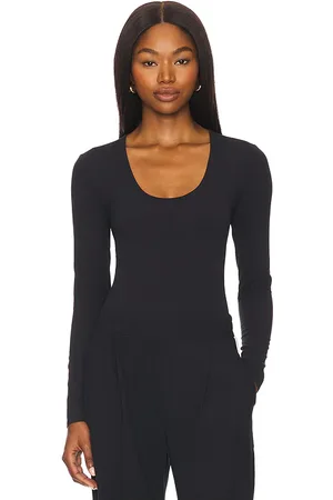 Splits59 Body airweight scoop neck en color talla L en - Black. Talla L (también en M, S, XS).