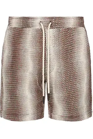 Oas Merlot echo net shorts en color burgundy talla L en - Burgundy. Talla L (también en M, S, XL/1X).
