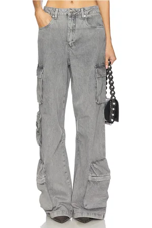 Gestuz Pantalón cargo nynne en color gris talla 38 en - Grey. Talla 38 (también en 40).