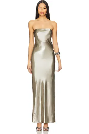 Lovers And Friends Vestido carolyn en color verde salvia talla L en - Sage. Talla L (también en M, S, XL, XS).