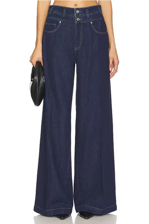Paige Pierna ancha portia en color azul talla 26 en - Blue. Talla 26 (también en 29).