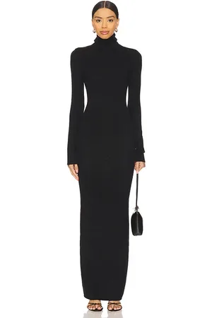 Lovers And Friends Vestido emaline en color talla L en - Black. Talla L (también en M, XS).
