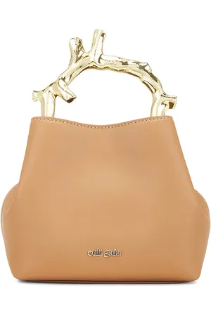 Cult Gaia Bolso con asa superior noemi en color bronce talla all en - Tan. Talla all.