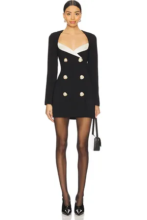 MAJORELLE Vestido alexandra en color negro talla S en - Black. Talla S (también en XS).