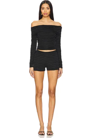 superdown Jessamine short set en color talla L en - Black. Talla L (también en M, S, XL, XS, XXS).