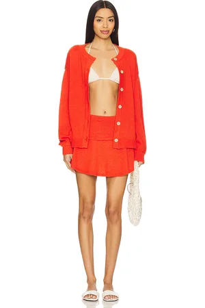 Free People Conjunto free-est ameena en color burnt orange talla L en - Burnt Orange. Talla L (también en M, XS).