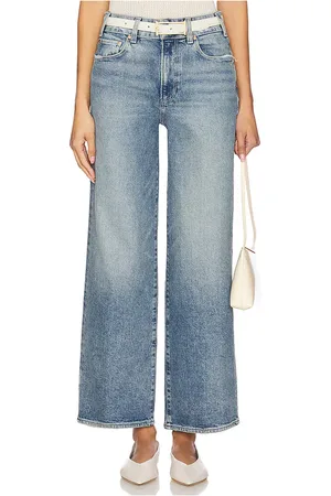 Paige Pantalón de pierna ancha para talla pequeña sasha en color azul talla 24P en - Blue. Talla 24P (también en 25P, 26P