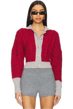 Asta Resort Cárdigan bella en color rojo talla L en - Red. Talla L (también en M, S, XS).