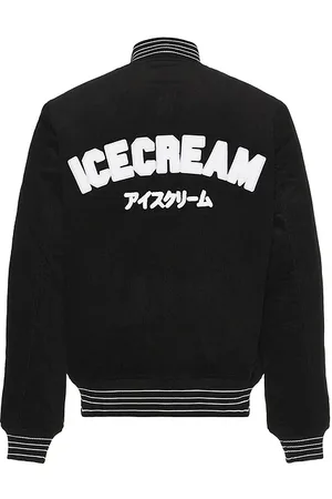 ICECREAM Chaqueta beisbolera hounds en color talla L en - Black. Talla L (también en M, S, XL/1X).