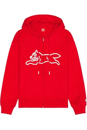 ICECREAM Sudadera con cremallera completa haymaker en color rojo talla L en - Red. Talla L (también en M, XL/1X).