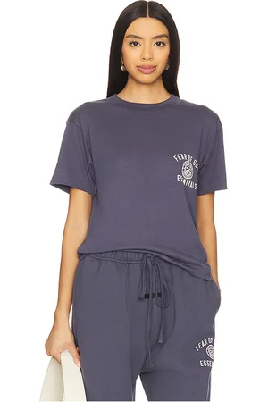 FEAR OF GOD Crewneck t-shirt en color azul talla L en - Blue. Talla L (también en M, S, XL, XS).