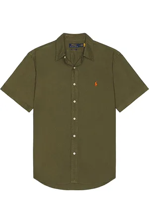 Ralph Lauren Camisa en color verde oliva talla M en - Olive. Talla M (también en S).