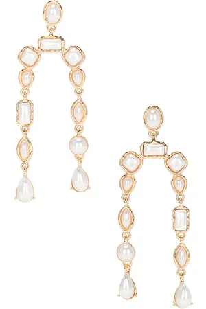 8 Other Reasons Pendiente chandelier en color oro metálico talla all en - Metallic Gold. Talla all.