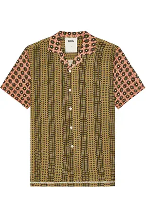 Oas Camisa en color verde oliva talla L en - Olive. Talla L (también en M, S, XL/1X).