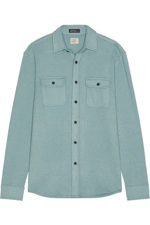 Faherty Sudadera legend en color verde talla L en - Green. Talla L (también en M, S, XL/1X).