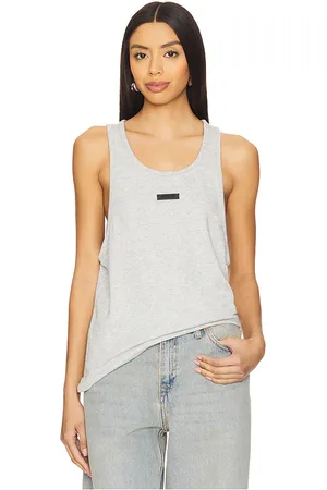 FEAR OF GOD Top sin mangas en color gris talla L en - Grey. Talla L (también en M, S, XL, XS, XXS