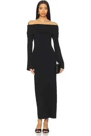 By Malene Birger Vestido bennie en color talla L en - Black. Talla L (también en S, XS).