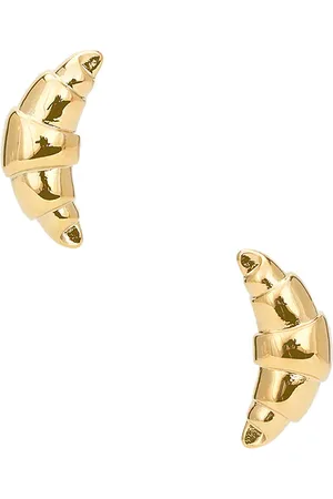 petit moments Pendientes croissant en color oro metálico talla all en - Metallic Gold. Talla all.