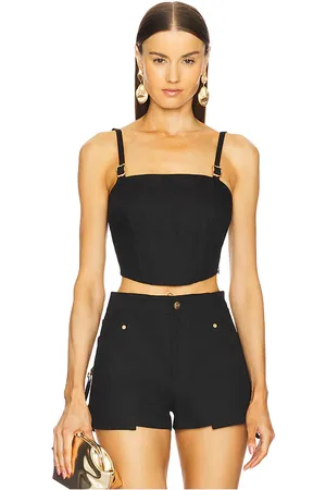 Cult Gaia Loren top en color talla L en - Black. Talla L (también en M, XL).