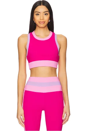 Beach Riot Gwen top en color rosado talla L en - Pink. Talla L (también en M, S, XL, XS).