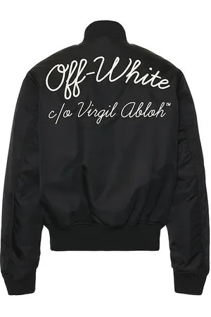 OFF-WHITE Chaqueta script en color negro talla 46 en - Black. Talla 46 (también en 50).