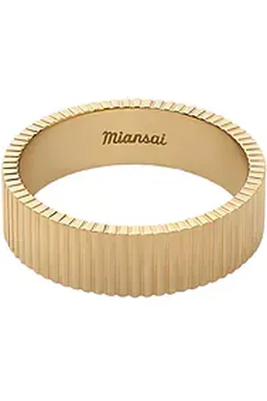MIANSAI Anillo en color oro metálico talla 10 en - Metallic Gold. Talla 10 (también en 11).