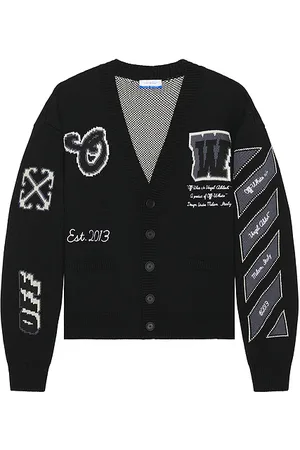 OFF-WHITE Cárdigan en color talla L en - Black. Talla L (también en S, XL/1X).