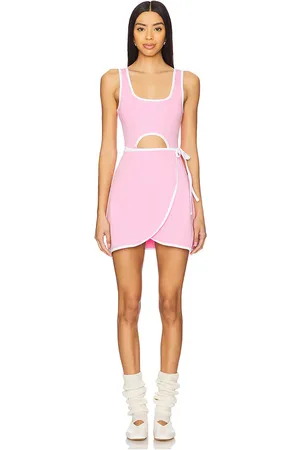 Beach Riot Vestido astrid en color rosado talla L en - Pink. Talla L (también en M, S, XL).