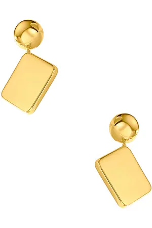 AUREUM Pendientes largos ilona en color oro metálico talla all en - Metallic Gold. Talla all.