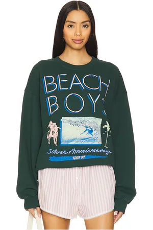DAYDREAMER Cuello redondo the beach boys silver anniversary en color verde oscuro talla L en - Dark Green. Talla L (también en M, S, X