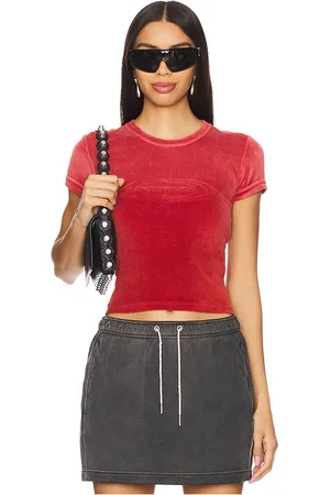 Alexander Wang Camiseta tirantes baby en color rojo talla L en - Red. Talla L (también en M, S, XS).