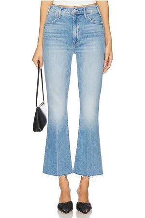 Mother Corte bota hustler ankle fray en color azul talla 24 en No Offense But... - Blue. Talla 24 (también en 25, 26, 27, 28, 31, 32, 33).