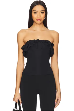 MORE TO COME Cassidy strapless top en color talla M en - Black. Talla M (también en S, XL, XS).