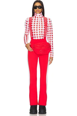Goldbergh Overol softshell high end en color rojo talla 34 en - Red. Talla 34 (también en 36, 38, 40).