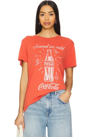 Junk Food Camiseta served ice cold vintage en color rojo talla L en - Red. Talla L (también en M, S, XL, XS, XXL).